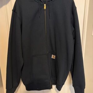 Carhartt Navy Blue Loose Fit Hoodie